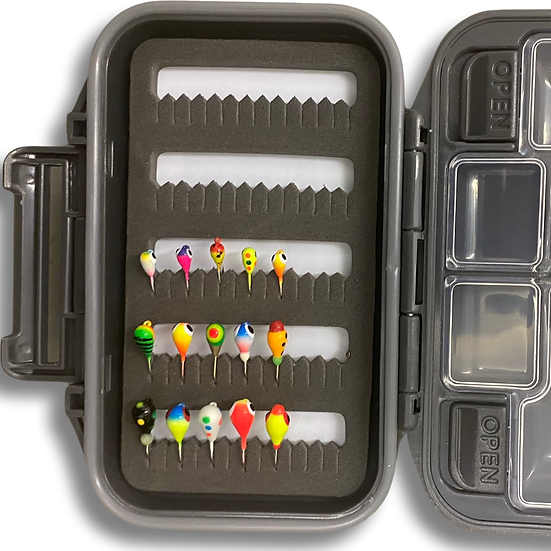 15 Piece Tungsten UV Glow Jig Kit with Box