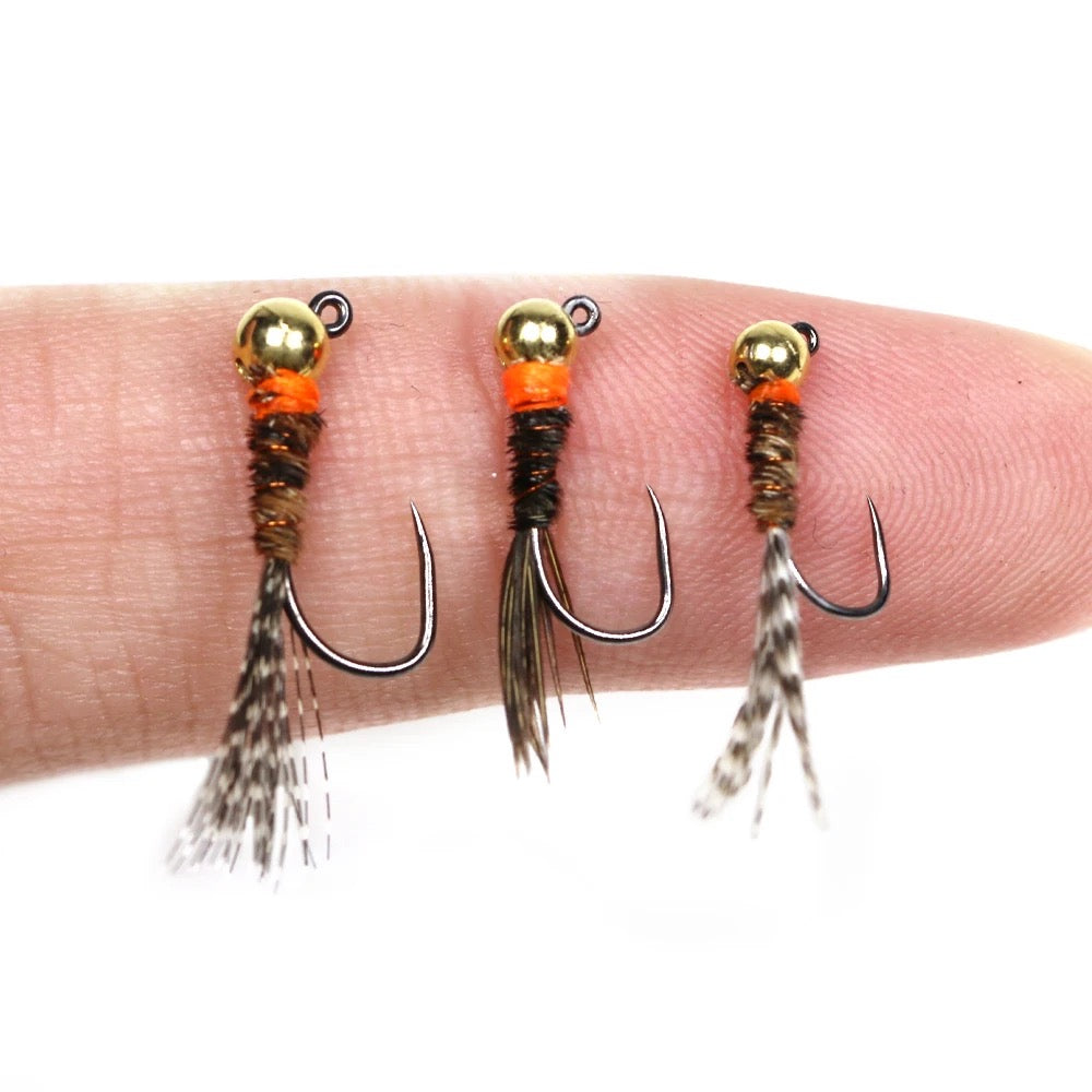 drift hook fly fishing Perfect Drift Nymph Box I Premium Fly Fishing Nymph Kit for Trout (48 count)